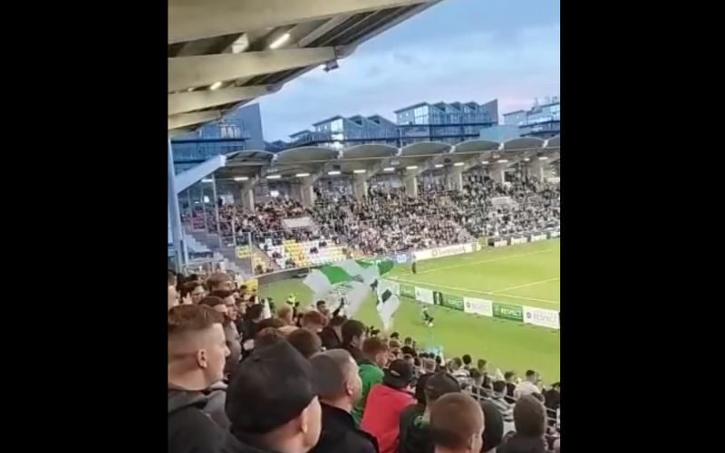 Anger as Irish soccer fans chant ‘Lizzie’s in a Box” during Dublin