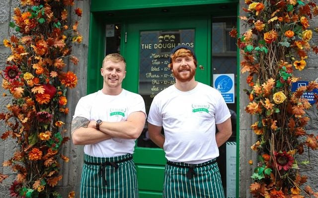 Brothers Ronan and Eugene Greaney of The Dough Bros in Galway City. \n