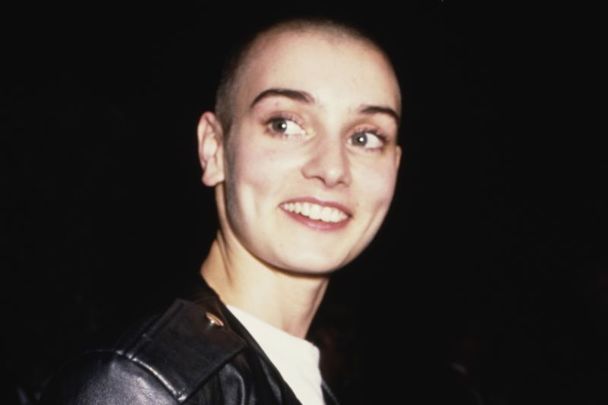 February 22, 1989: Sinead O\'Connor attends the 31st Annual Grammy Awards, held at the Shrine Auditorium in Los Angeles, California.