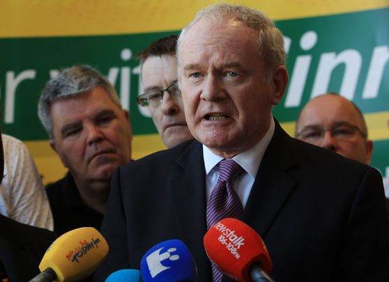 Martin McGuinness.