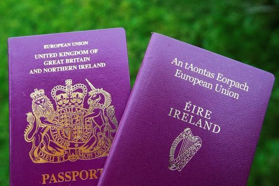British, Northern Irish, Irish passports