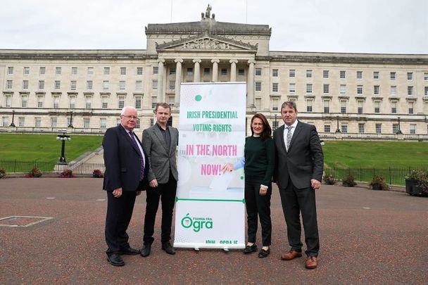 Ógra Fianna Fáil has introduced a proposal calling for Irish presidential voting rights to be extended in Northern Ireland.