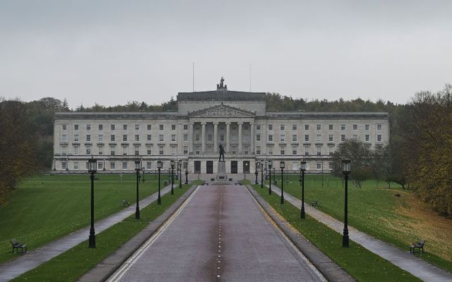 October 27, 2022: General views of Stormont in Belfast, Northern Ireland. 