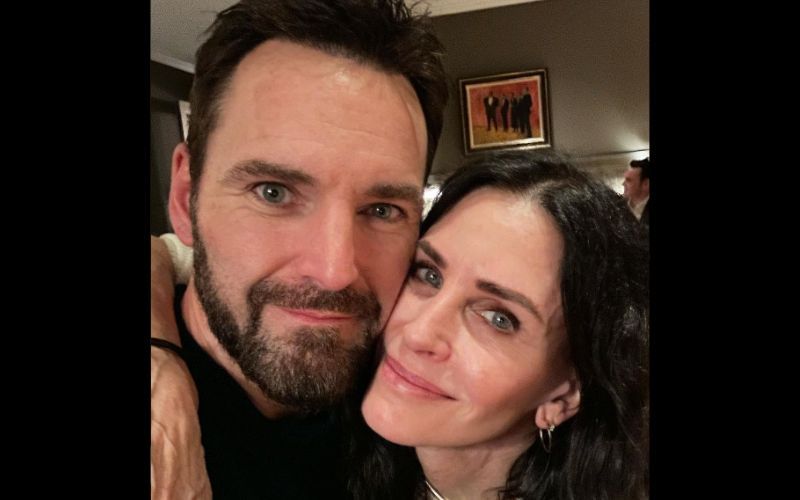 Courteney Cox and Johnny McDaid ring in new year in Ireland