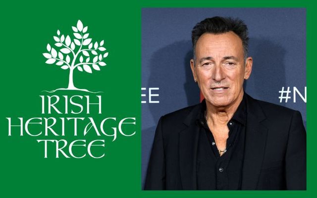 Irish Heritage Tree plants a tree for Bruce Springsteen 