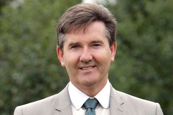 Irish singer Daniel O\'Donnell.