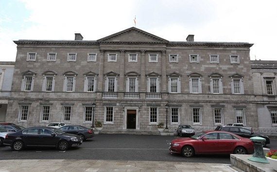 Leinster House in Dublin.