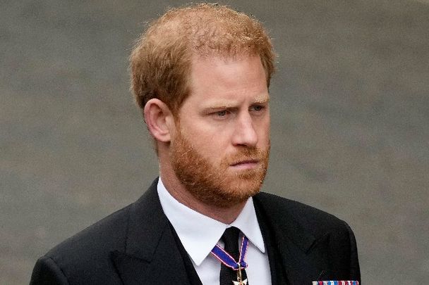 September 19, 2022: Prince Harry, Duke of Sussex arrives at Westminster Abbey ahead of the State Funeral of Queen Elizabeth II in London, England.