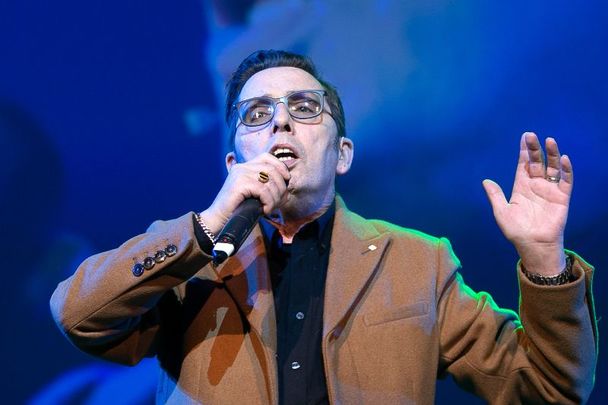 January 9, 2020:  Christy Dignam singing on Day two of the Pendulum Summit 2020 in Dublin\'s Convention Center.