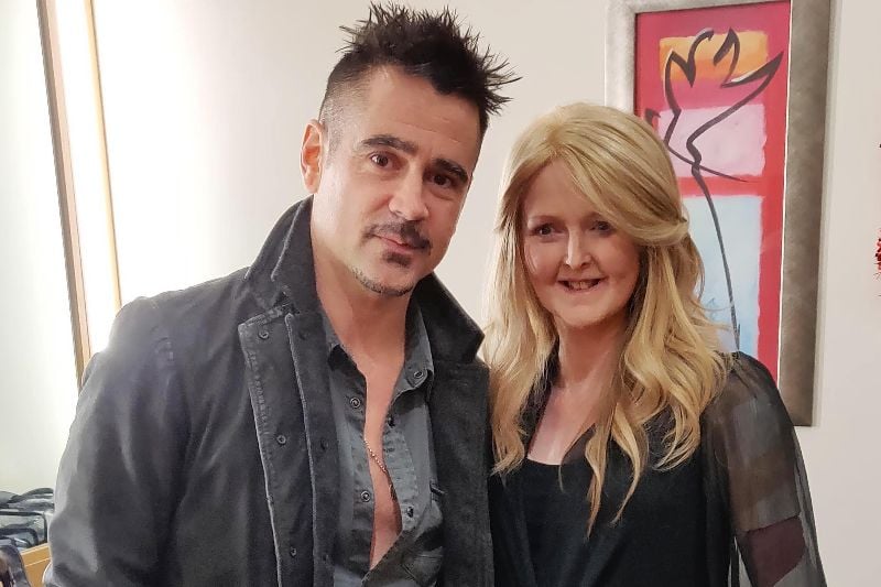 Irish woman with crippling skin disease backs pal Colin Farrell for an Oscar