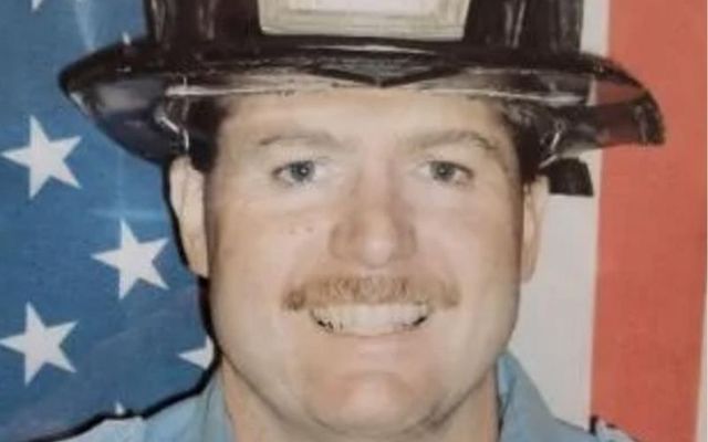 Patrick Reynolds during his days with the FDNY.