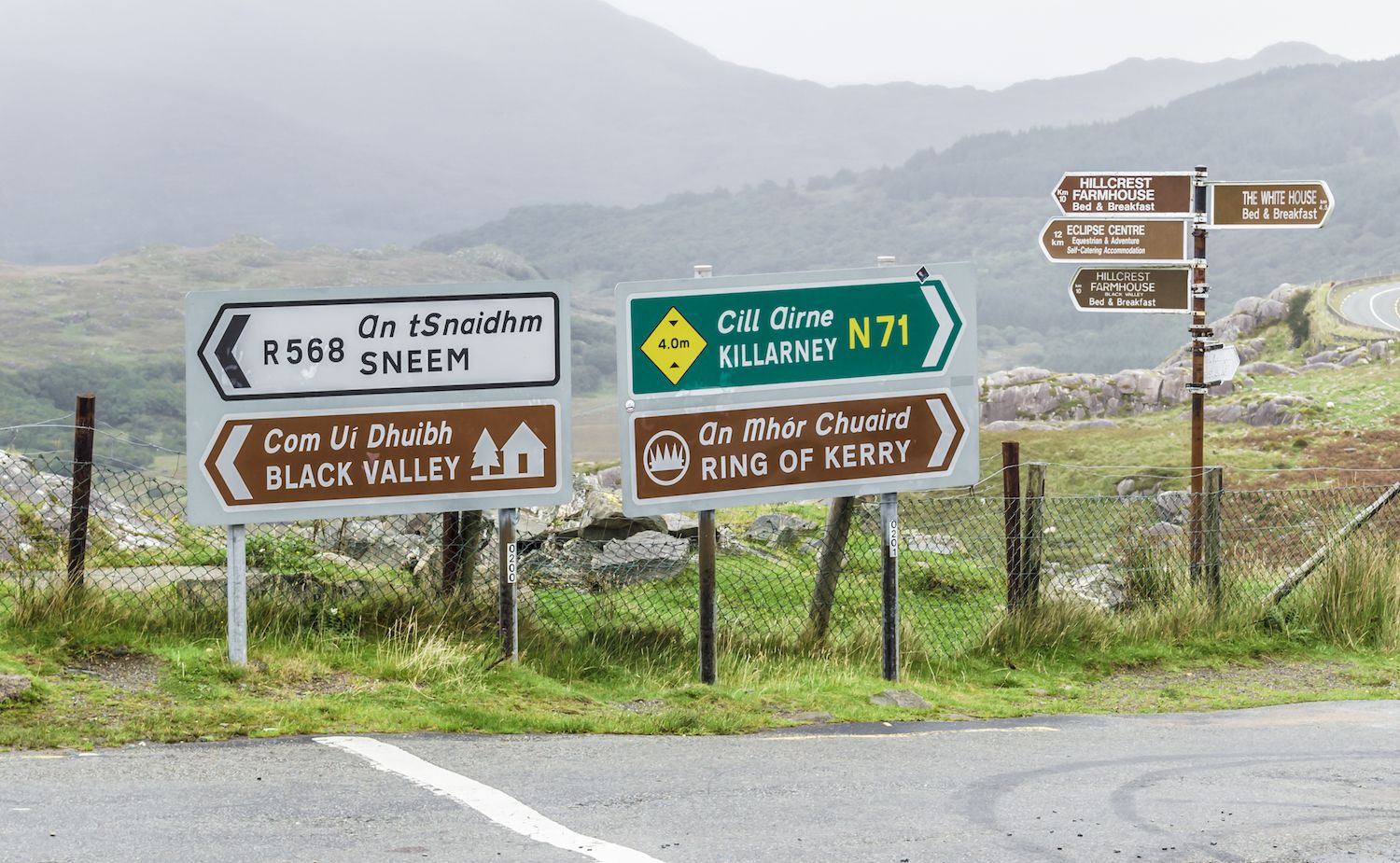 The Irish language was banned and fined out of public life but never died