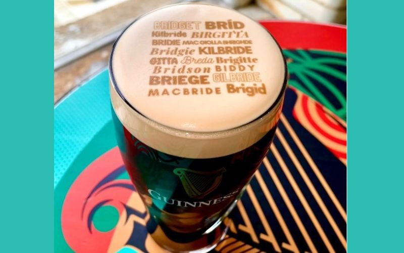 Is your name Brigid? You could get into the Guinness Storehouse for free