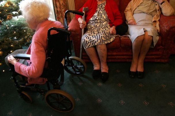 Residents in an Irish nursing home.