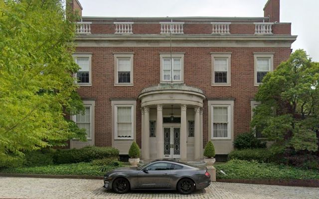  2244 S Street, the former residence of the Irish Ambassador in Washington, DC.