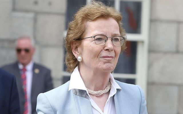 Former Irish President Mary Robinson.