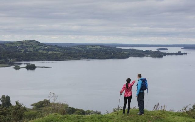 Ballycuggeran, overlooking Lough Derg, in East Clare.