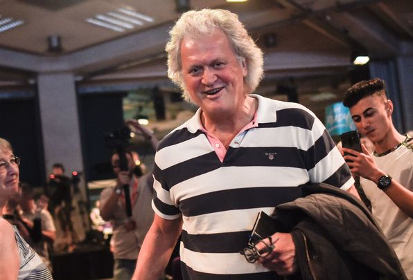Wetherspoons pub chain Founder, Tim Martin.