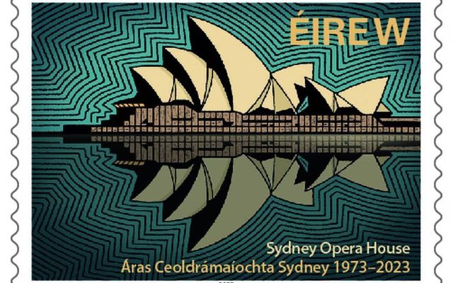 A new An Post stamp honoring Irish engineer Peter Rice who made the Sydney Opera House possible.