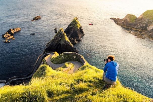 Dunquin, Dingle Peninsula in Co. Kerry, Ireland.