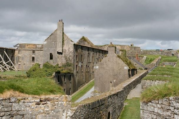 Charles Fort in Co Cork has been named the most haunted location in Ireland.