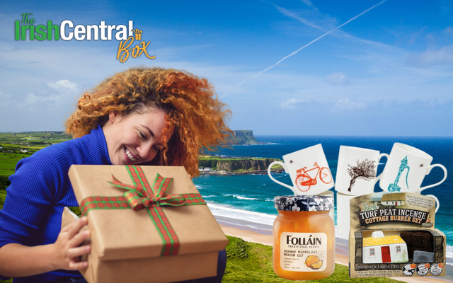 Check out what\'s inside our IrishCentral Box - an Irish gift box directly from Ireland!