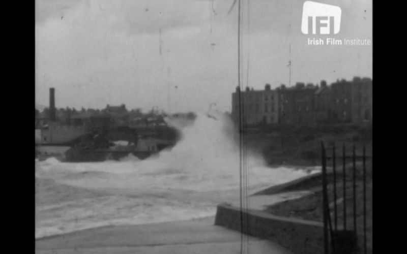 WATCH: Stormy evening scenes in Dublin more than 60 years ago