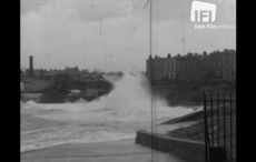 WATCH: Stormy evening scenes in Dublin more than 60 years ago