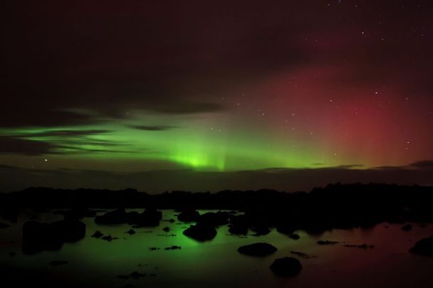 The Northern Lights above Ireland.
