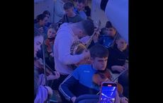 WATCH: Serious craic as Cavan ceili breaks out on Aer Lingus flight