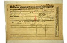 Titanic survivor messages from the Carpathia among treasures up for auction