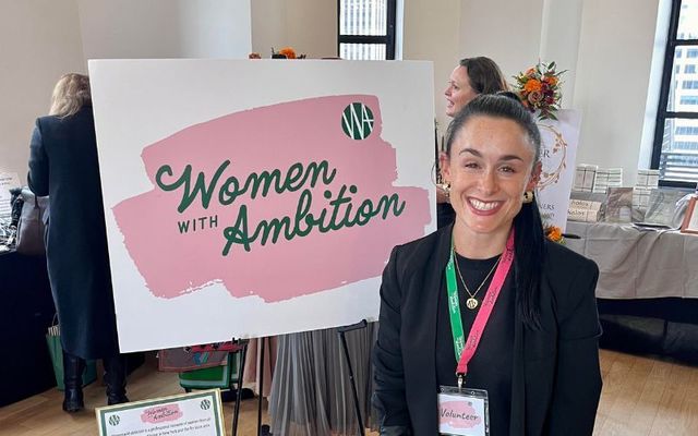 November 18, 2023: Jane McCooey, founder of Women With Ambition, at the group\'s first-ever Female Entrepreneurs & Founders Expo.