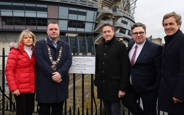 November 20, 2023: A bridge near Dublin\'s Croke Park was officially renamed Bloody Sunday Bridge.