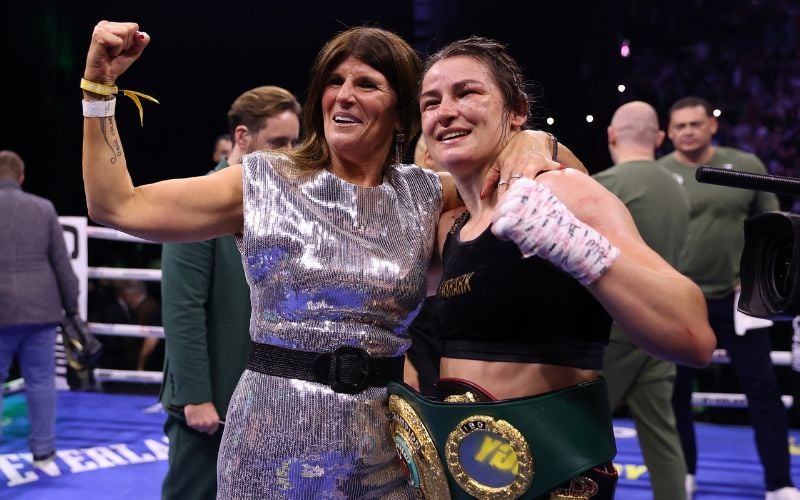 Katie Taylor becomes undisputed two-weight world champion