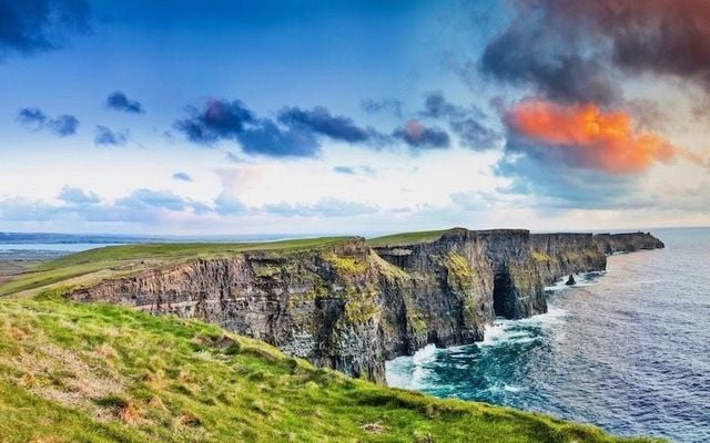 The Cliffs of Moher in Co Clare has been named one of the most beautiful places in Ireland by Condé Nast Traveler.