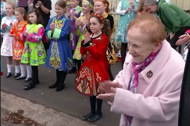 Irish dance teacher Geraldine Ryan in 2020.