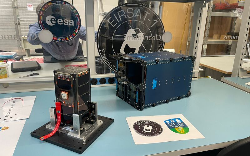 WATCH: Ireland's first-ever satellite launched into space today