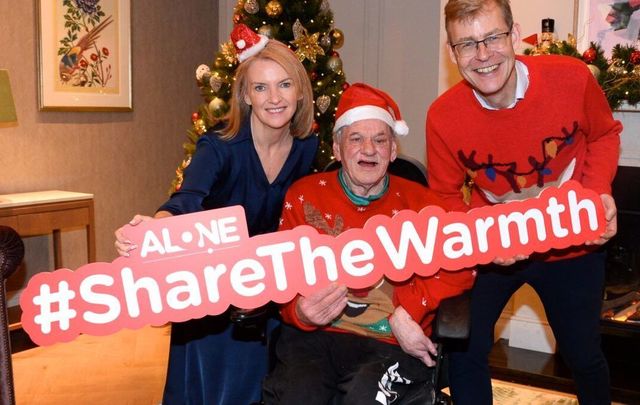\"Share Your Warmth\" Christmas campaign aims to raise funds and awareness for Irish charity ALONE\'s campaign to help older people struggling with loneliness and the increasing cost of living. 