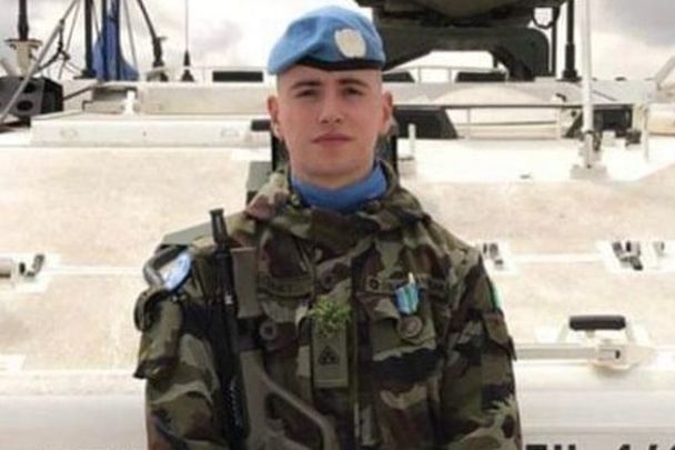 Private Seán Rooney was killed in Lebanon on December 14, 2022.