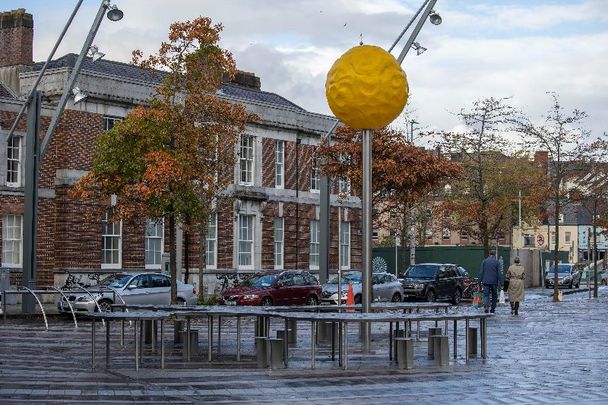 Urban Mirror by plattenbaustudio on Cornmarket Street (Coal Quay)