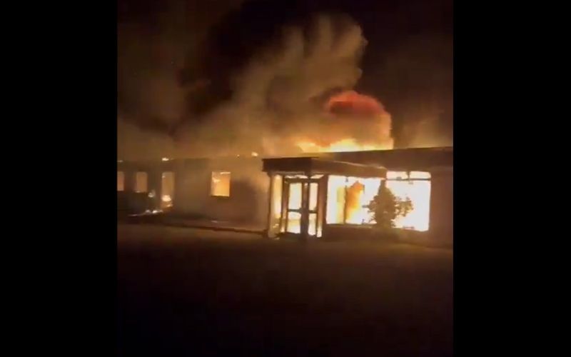 Gardaí investigate after Galway hotel designated for asylum seekers catches fire