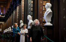 Trinity College unveils first-ever sculptures of women in historic Long Room