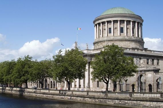 The Four Courts in Dublin. 