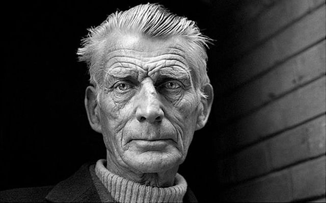 Irish playwright Samuel Beckett. 