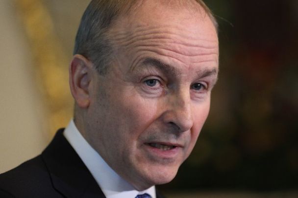 Micheál Martin, pictured here in December 2022.