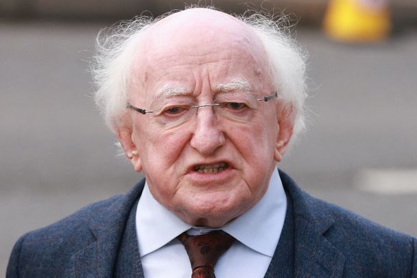 President of Ireland Michael D. Higgins, pictured here in October 2022.