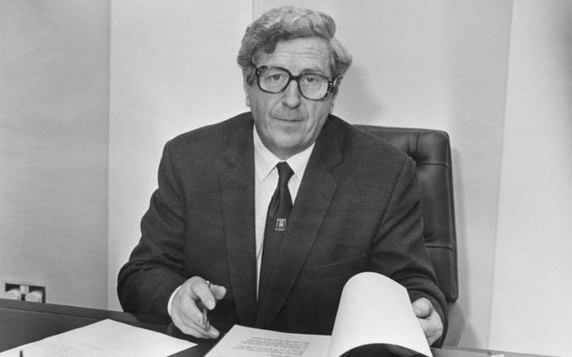 Former Irish Taoiseach Garret FitzGerald