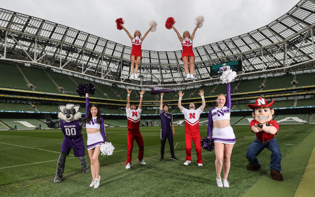 Notre Dame will play Navy for the 2023 Aer Lingus College Football Classic in Dublin\'s Aviva Stadium.