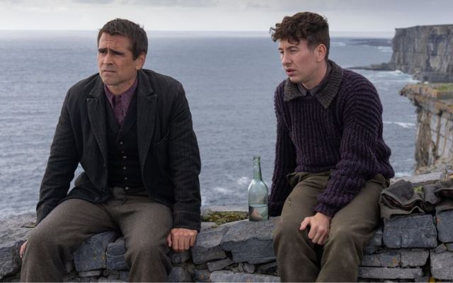 Colin Farrell and Barry Keoghan in \"The Banshees of Inisherin.\"