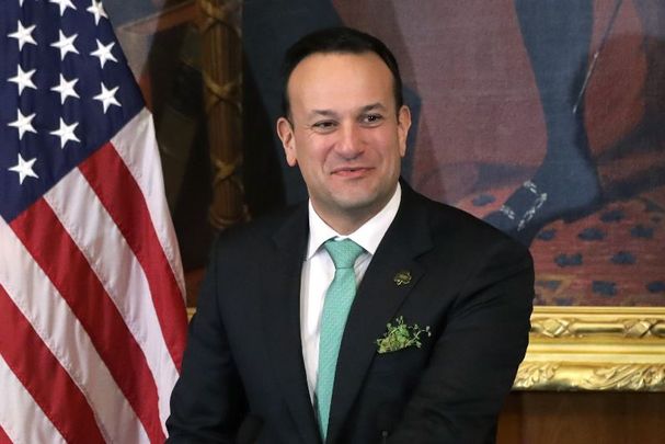 March 12, 2020: Taoiseach Leo Varadkar speaks during the annual Friends of Ireland luncheon at the Rayburn Room of the US Capitol in Washington, DC. 